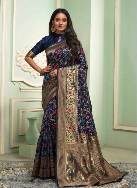 KT 64 Designer Fancy Banarasi Silk Sarees Catalog